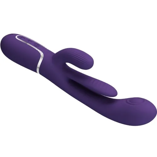 Shania Triple Rabbit Vibrator Multifunktions-Lila | Pretty Love