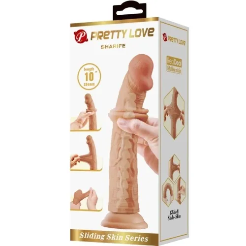 Sharife Realistic Dildo 25cm Flesh – Pretty Love