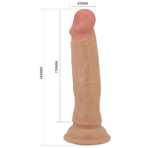 Quentin Realistischer Dildo 18cm Fleisch – Pretty Love