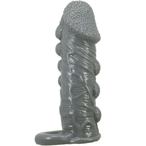 Realistic Penis Reducer and Delay Sleeve Grey – Pretty Love