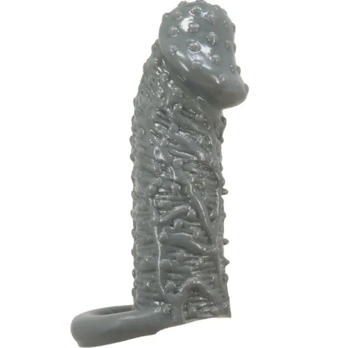 Realistic Penis Sleeve Model 2 Grey – Pretty Love