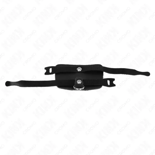 Leather penis ring with adjustable hook closure – Kink