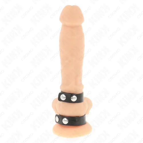 Adjustable Double Leather Penis Ring – Kink