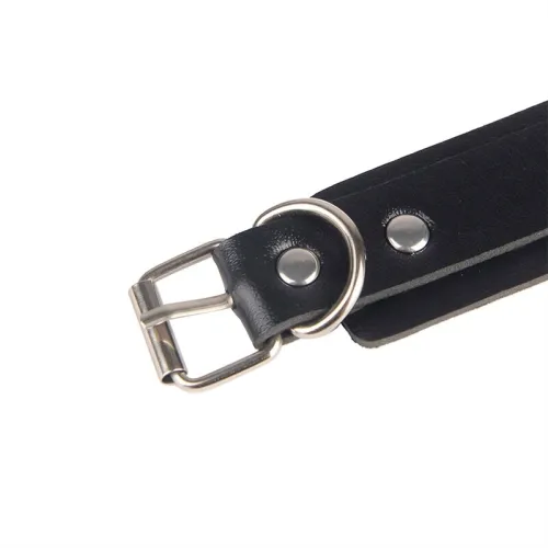 Handschellen Mit Bondage-Gürtel Schwarz – Subblime