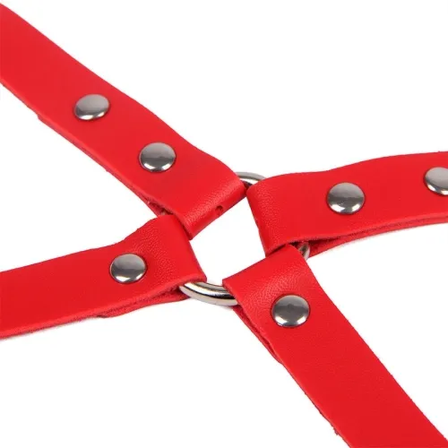 Handcuffs with Bondage Belt Red – Subblime