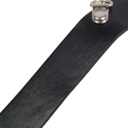 Bondage Lederriemen Brustklemmen Schwarz – Subblime