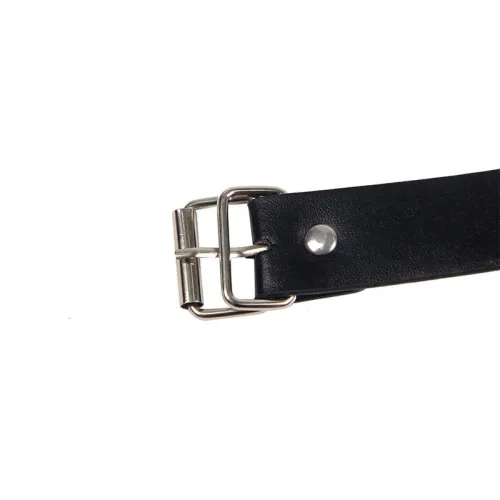 Bondage Lederriemen Brustklemmen Schwarz – Subblime