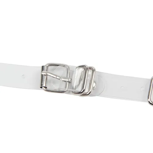 Brustgurt Mit Ringen Und Ketten Silber – Subblime