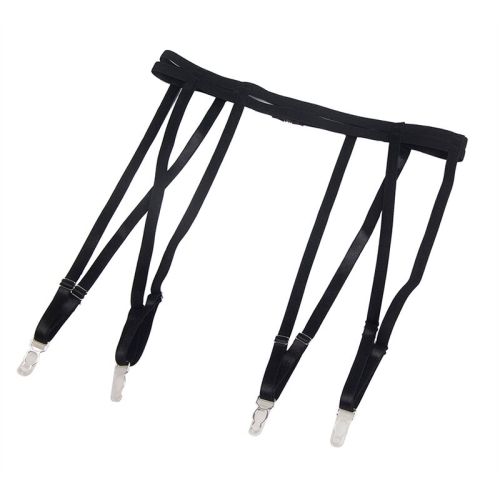 SUBBLIME - 954147 BODY MIT STRUMPFGÜRTEL SCHWARZ S/M