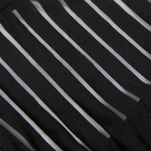 SUBBLIME - 954147 BODY MIT STRUMPFGÜRTEL SCHWARZ S/M