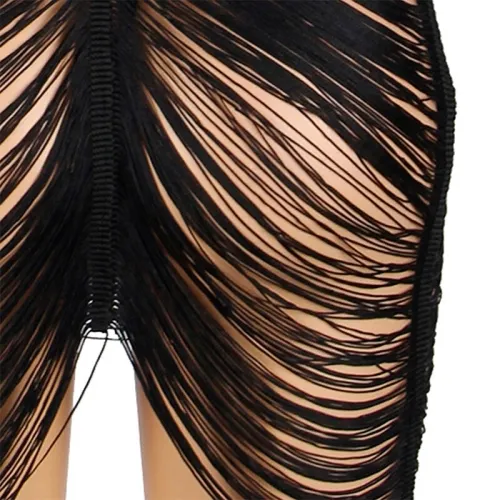 Trägerkleid + String Schwarz L/Xl – Subblime