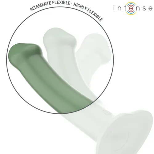 Becca Vibrator with Suction Cups, 10 Modes, Green, Remote Control | Intense