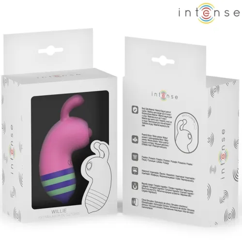 Willy Stimulator Biene Rosa/Grün | Intense