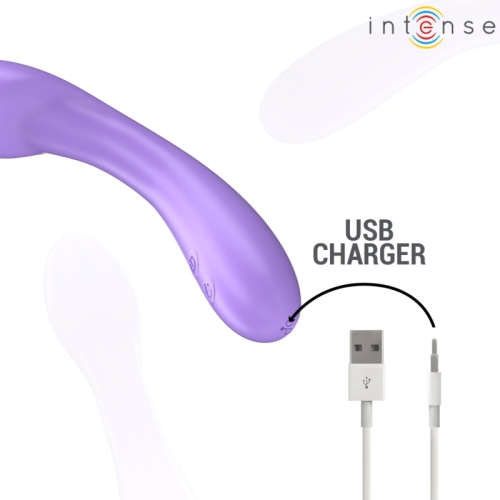 Becky Vibrator 19cm Heizbar 7 Modi Lila | Intense