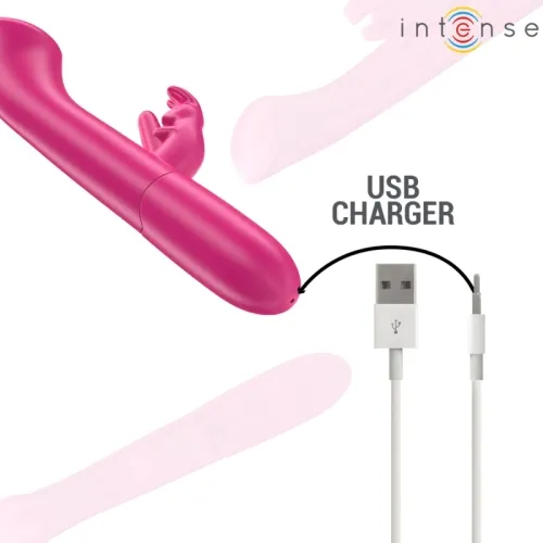 Julieta Rabbit Vibrator 18.6cm 10 Modi Rosa | Intense