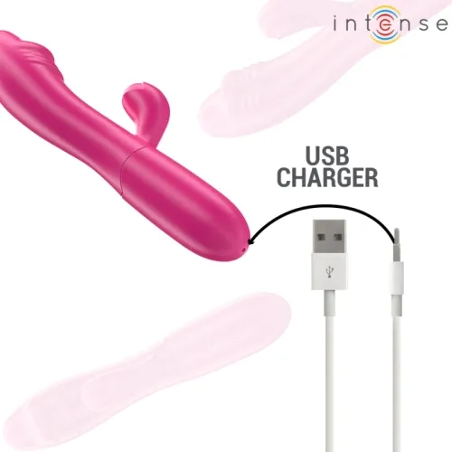 Ivy Vibrator 10 Modi Mit Stimulierender Zunge Rosa | Intense