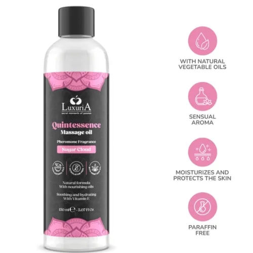 Sugar Cloud Massage Oil 150ml – Intimateline Luxuria