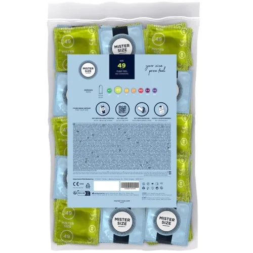Condom S 49 mm (100 units) – Mister Size