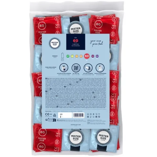 Condom XL 60 mm (100 units) – Mister Size
