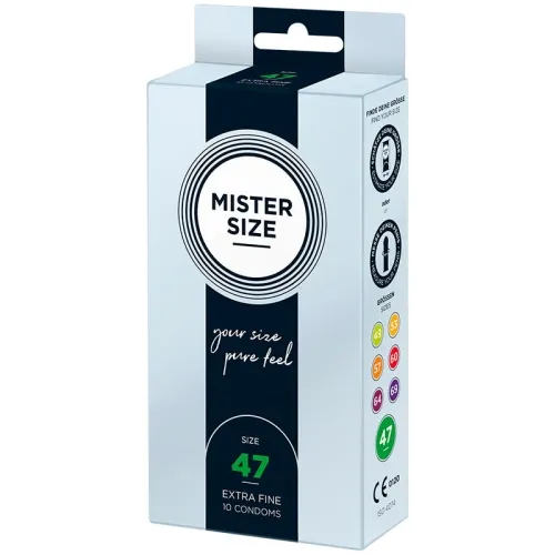 Condoms XS 47 mm (10 units) – Mister Size