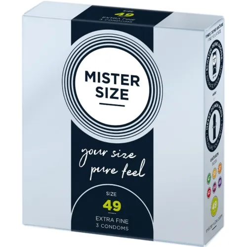 Condom S 49 mm (3 units) – Mister Size