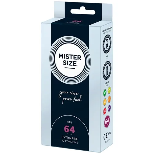 Kondome Xxl 64 Mm (10 Einheiten) – Mister Size