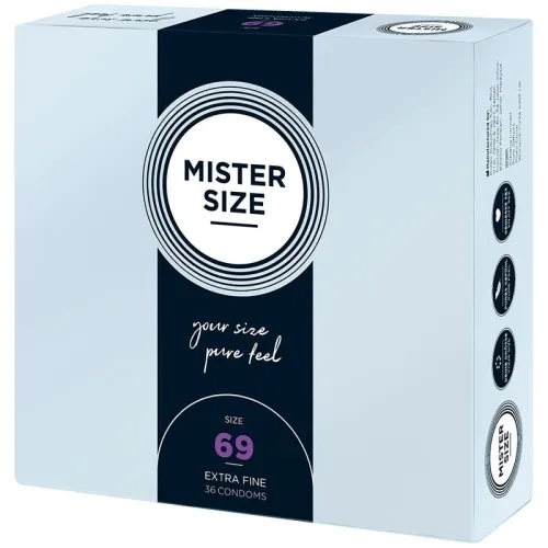 Condoms XXXL 69 mm (36 units) – Mister Size