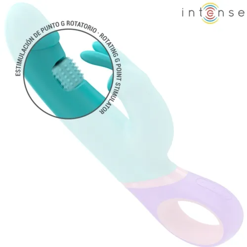 Monica Rabbit Vibrator Mit G-Spot-Stimulator Blau | Intense