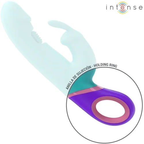 Monica Rabbit Vibrator Mit G-Spot-Stimulator Blau | Intense