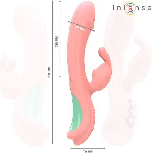 Rachel Rabbit Vibrator 5 Vibrationen Rosa | Intense