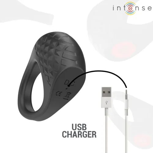 Clover Vibrator Penisring 10 Modi Schwarz – Intense