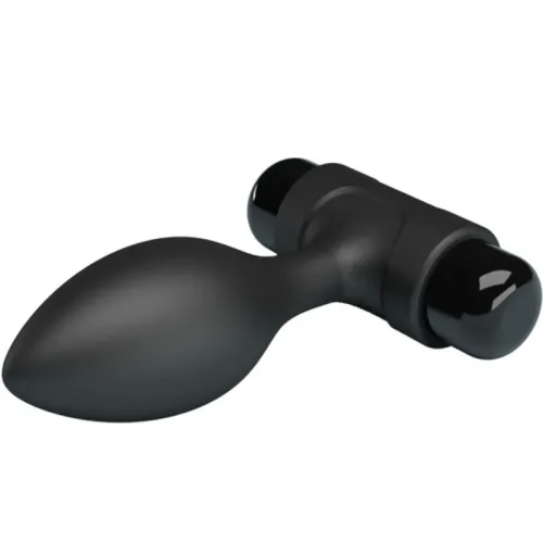 Vibra Butt 10 Modes Anal Plug Black – Pretty Love