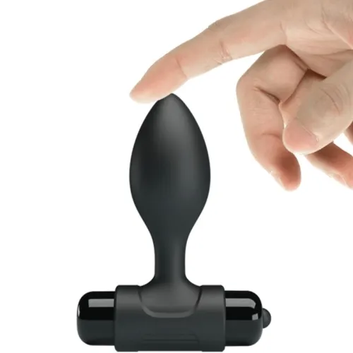 Vibra Butt 10 Modes Anal Plug Black – Pretty Love