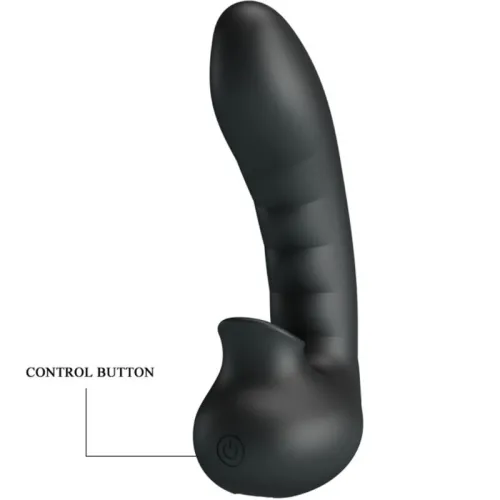 Hobgoblin Finger Vibrator 12 Modes + Clitoral Stimulation Black | Pretty Love