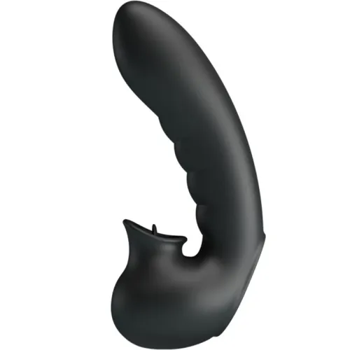 Hobgoblin Finger Vibrator 12 Modes + Clitoral Stimulation Black | Pretty Love