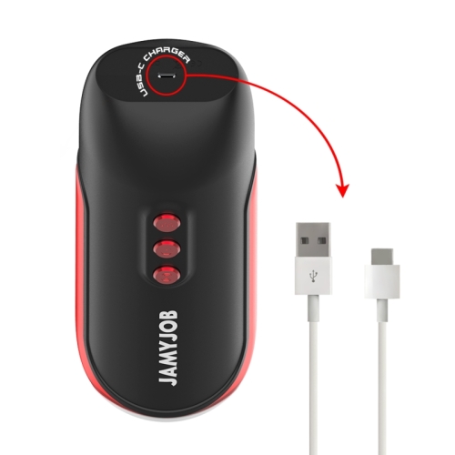 Blaze Automatischer Mundmasturbator 5 Saugband Vibrationsmodi  –  Jamyjob