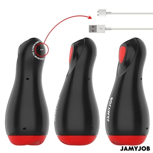 Core-X Automatischer Masturbator 5 Saugband Vibrationsmodi – Jamyjob