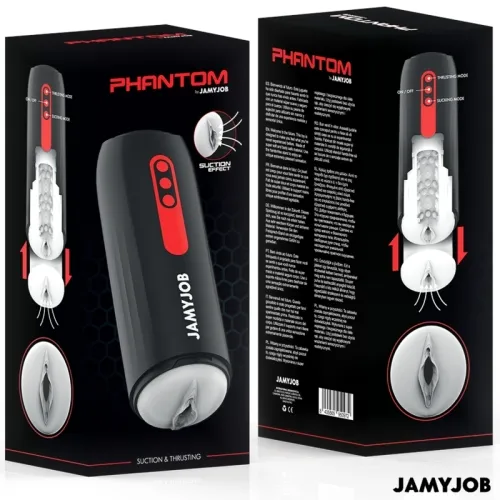 Phantom Automatic Vaginal Masturbator 5 Suction and Thrust Modes – Jamyjob
