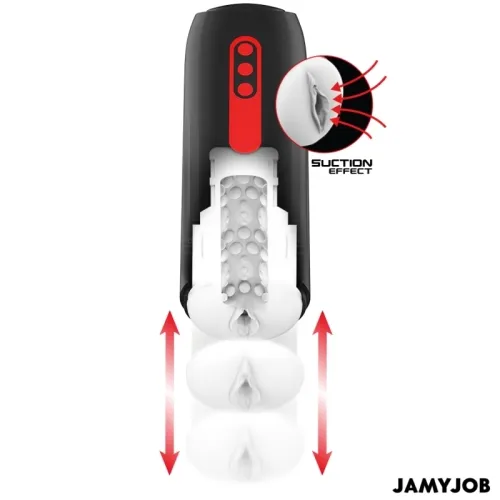 Phantom Automatic Vaginal Masturbator 5 Suction and Thrust Modes – Jamyjob