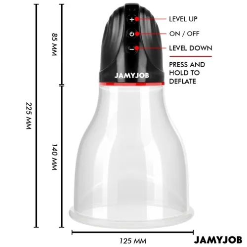 Xpand Lite Automatic Testicle Pump 3 Suction Levels Grey – Jamyjob