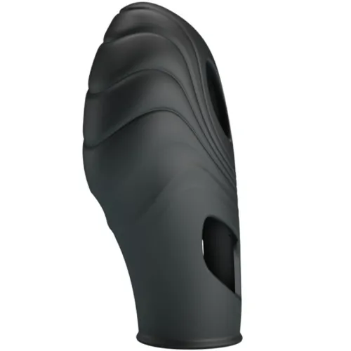 Lich Silicone Finger Vibrator Black | Pretty Love