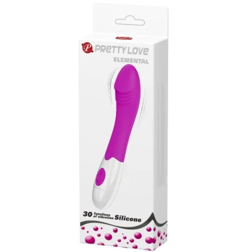 Elemental Vibrator 30 Vibration Modes Purple | Pretty Love