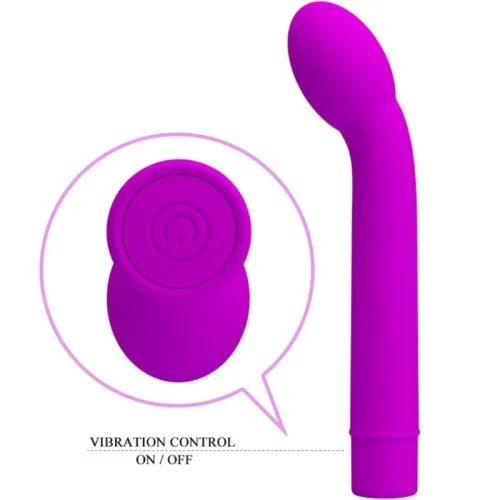 Logan G-Spot Vibrator 10 Modes Purple | Pretty Love