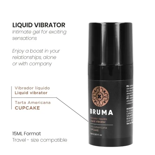 Liquid Vibrator Ultra Gliding Cupcake 15ml – Bruma