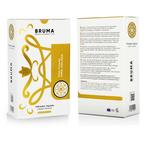 BRUMA - FLÜSSIGER VIBRATOR ULTRA GLEITEND PINA COLADA 15 ML