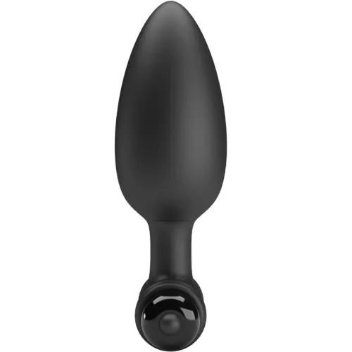 Vibra Butt Plug 2 Anal Plug 10 Modi Schwarz – Pretty Love
