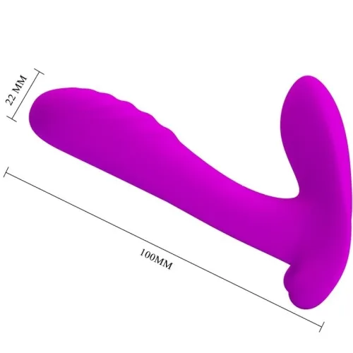 Massager & Vibrator 12 Modes Remote Control Purple | Pretty Love