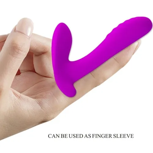 Massager & Vibrator 12 Modes Remote Control Purple | Pretty Love