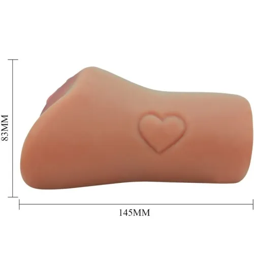 Scarlet Vagina and Anus with Heart Design Flesh – Crazy Bull