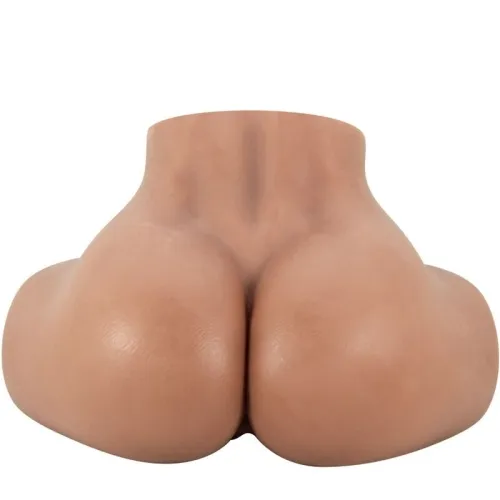Hailey Vibrator Butt with Vagina and Anus Brown – Crazy Bull
